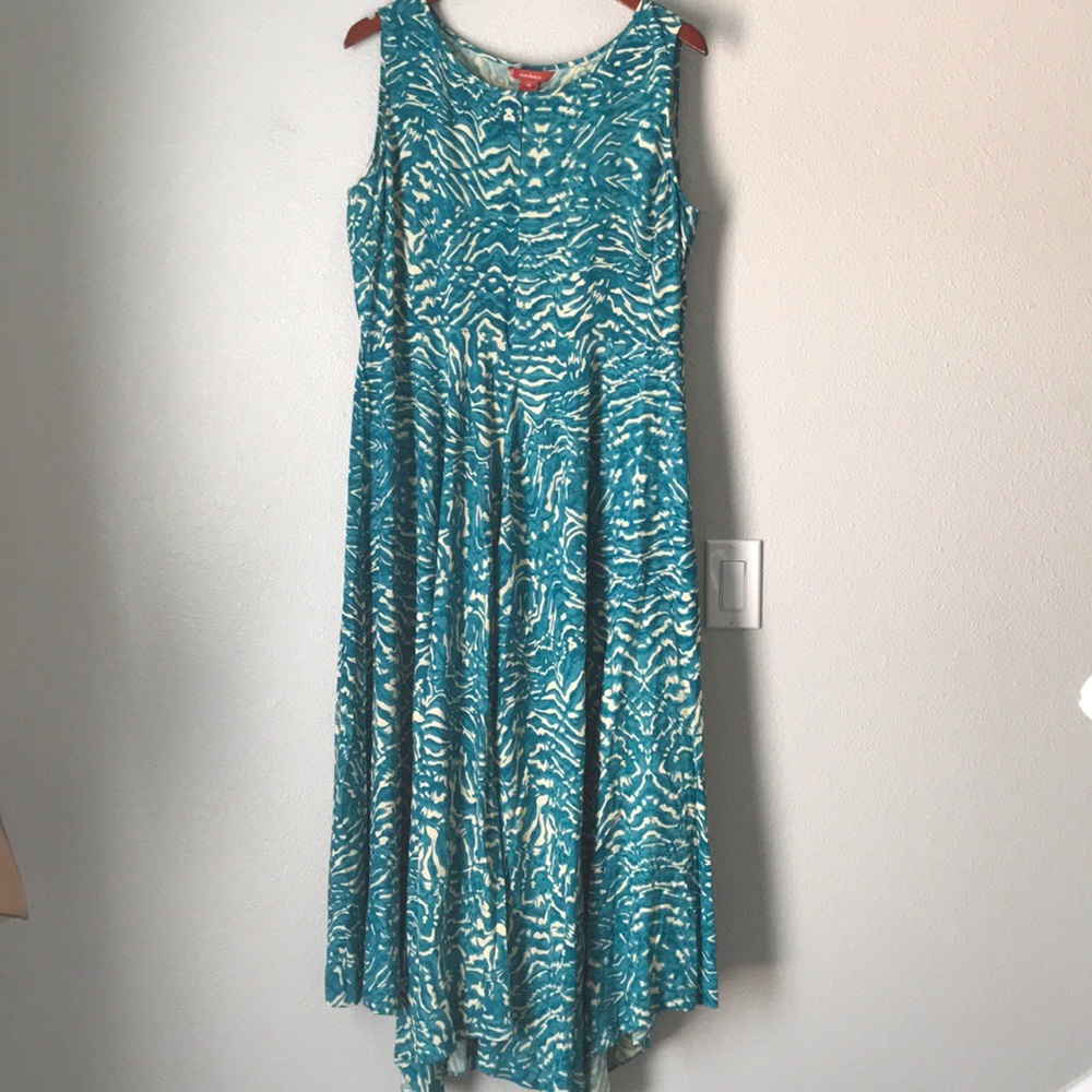 Sundance | turquoise and cream summer dress